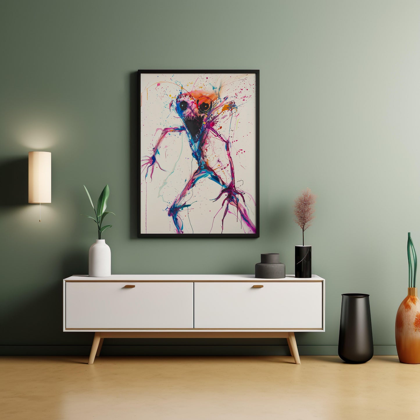 Rhapsody of Whimsy | Premium Wooden Framed Poster