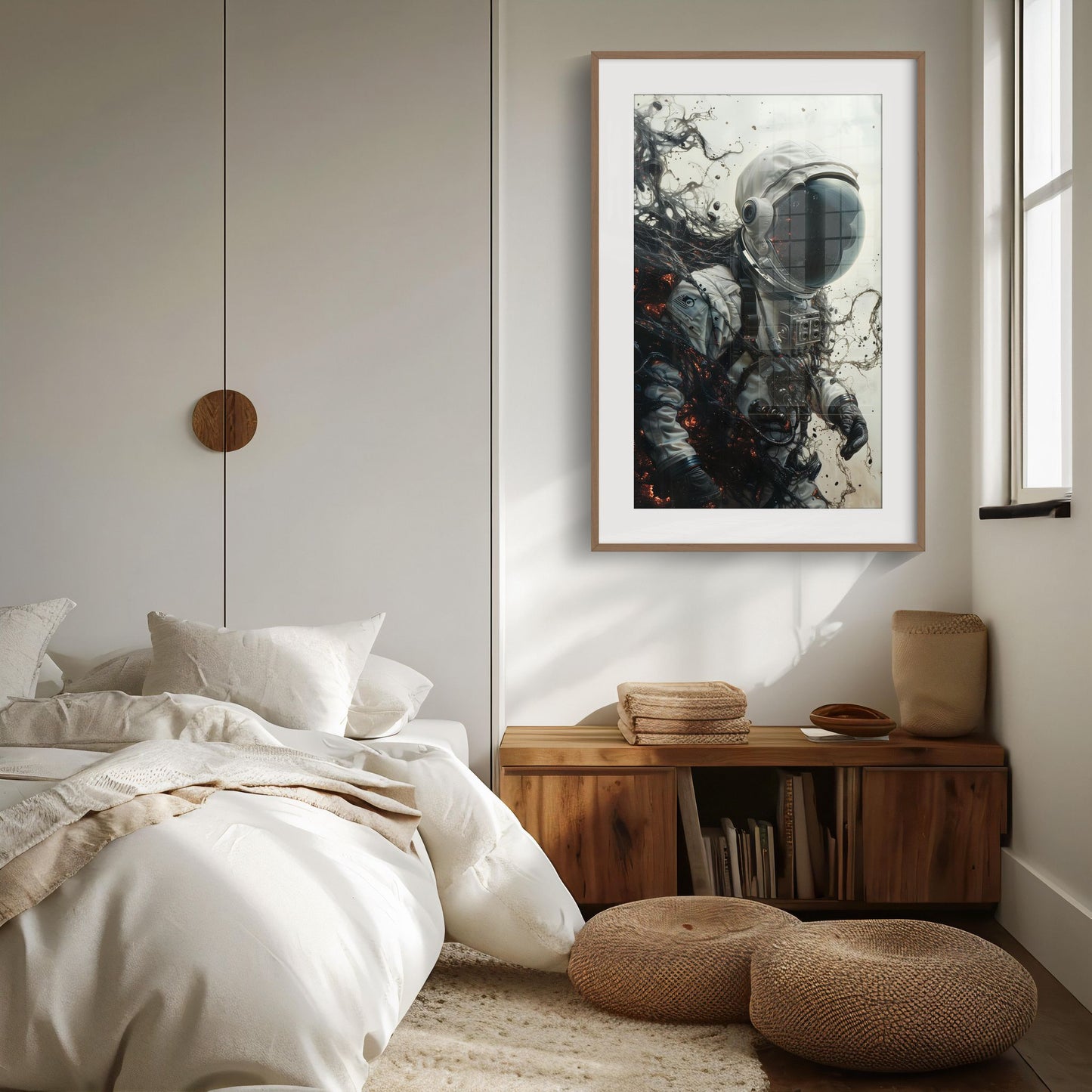 Embrace of the Void | Wooden Framed Poster