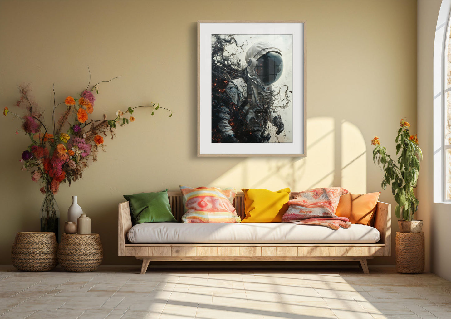 Embrace of the Void | Wooden Framed Poster