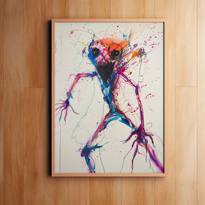 Rhapsody of Whimsy | Wooden Framed Poster