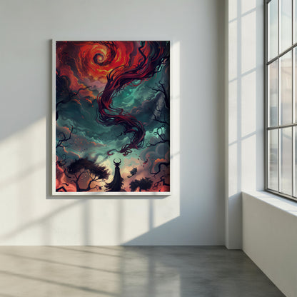 Vortex of the Enchantress | Wooden Framed Poster