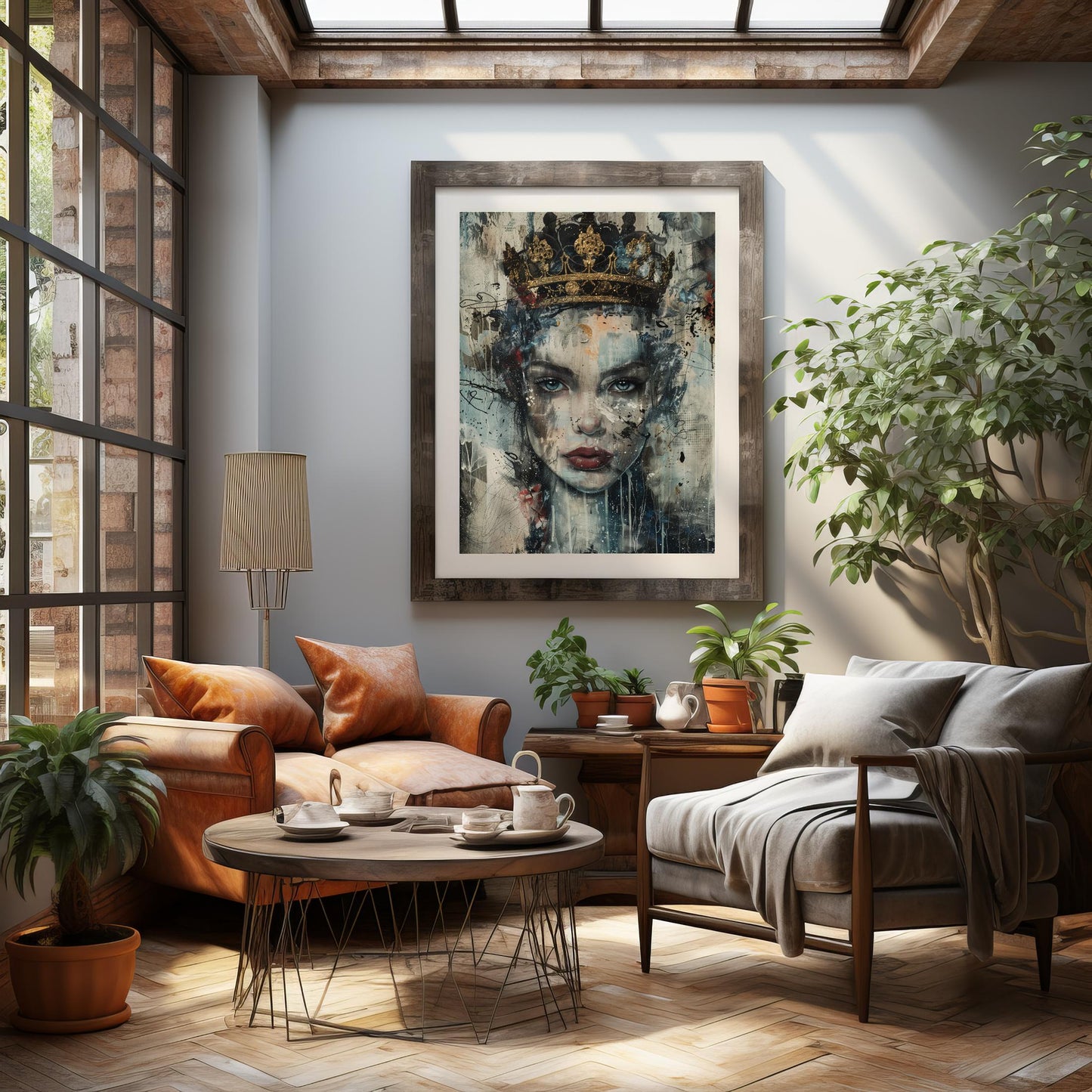 Crowned in Shadows | Poster Print