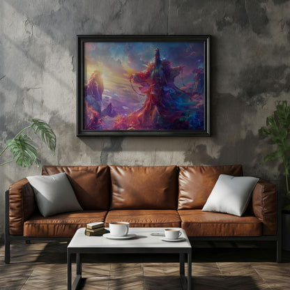 Guardian of the Celestial Realm | Canvas