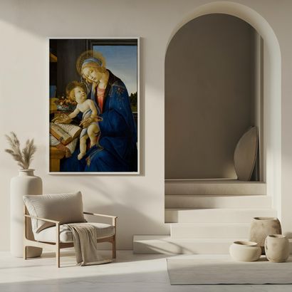 The Virgin and Child< | Canvas