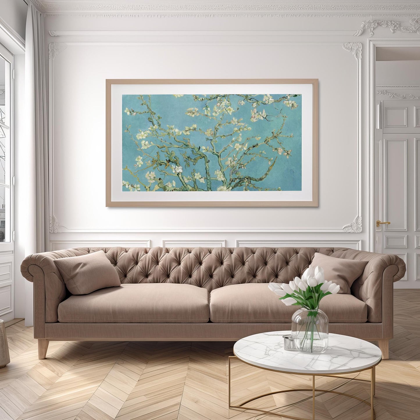 Almond Blossoms | Premium Wooden Framed Poster