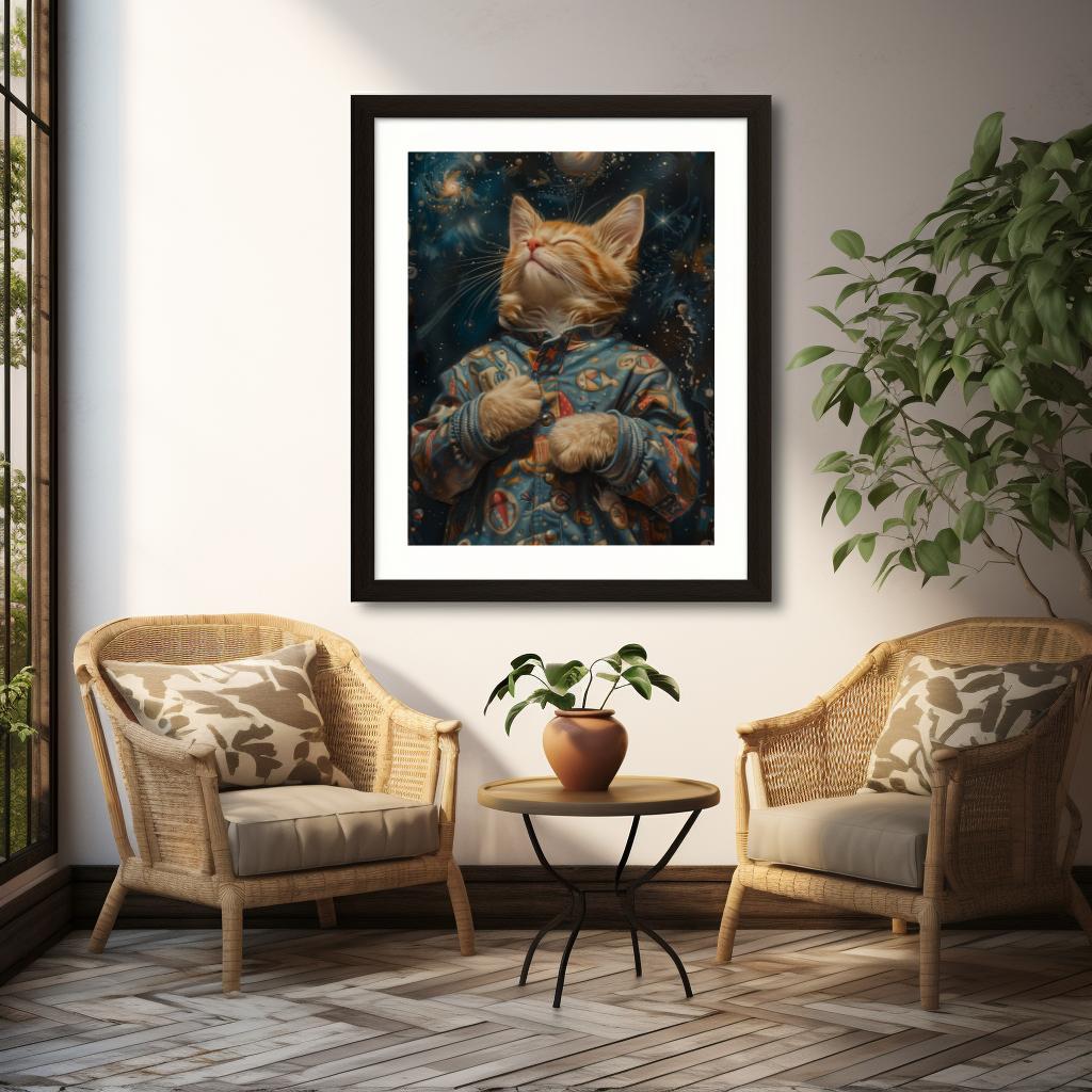 Galactic Dreams | Wooden Framed Poster