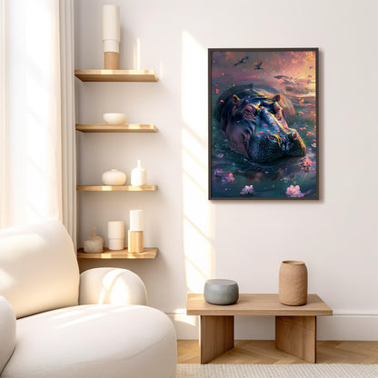 Twilight Serenity | Metal Framed Poster