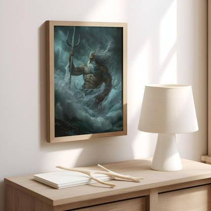 Poseidon's Fury | Canvas