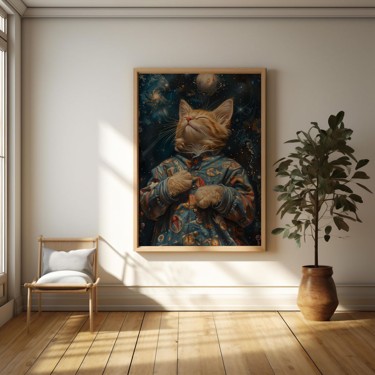 Galactic Dreams | Premium Wooden Framed Poster