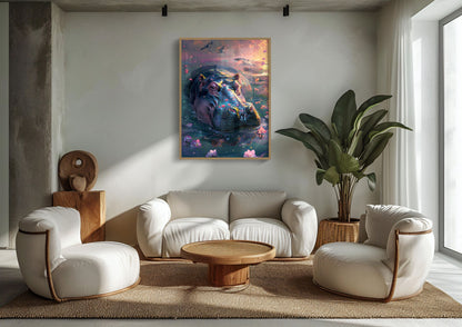 Twilight Serenity | Metal Framed Poster