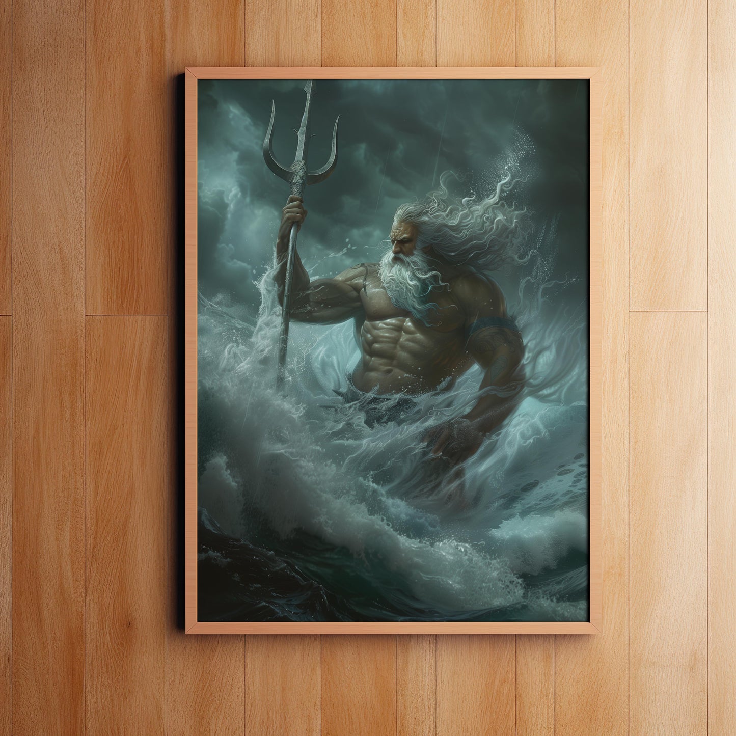 Poseidon's Fury | Canvas