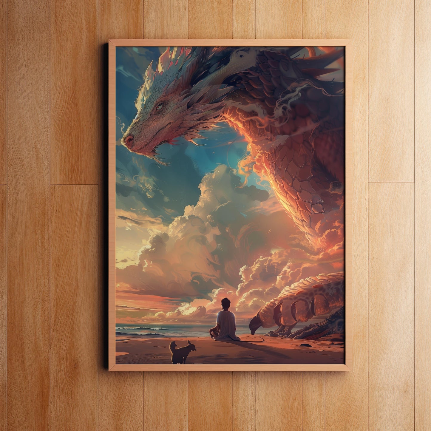 Serenity and the Sentinel | Poster Print