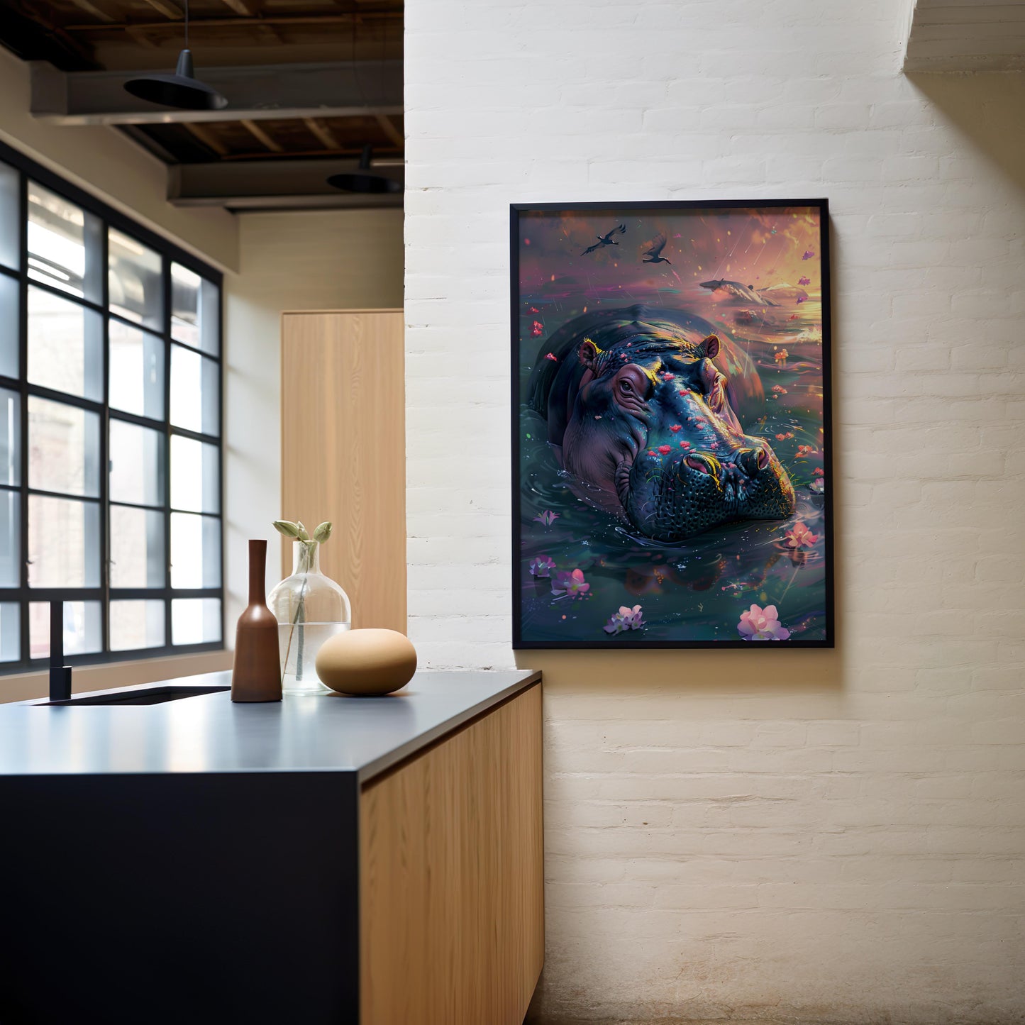 Twilight Serenity | Metal Framed Poster