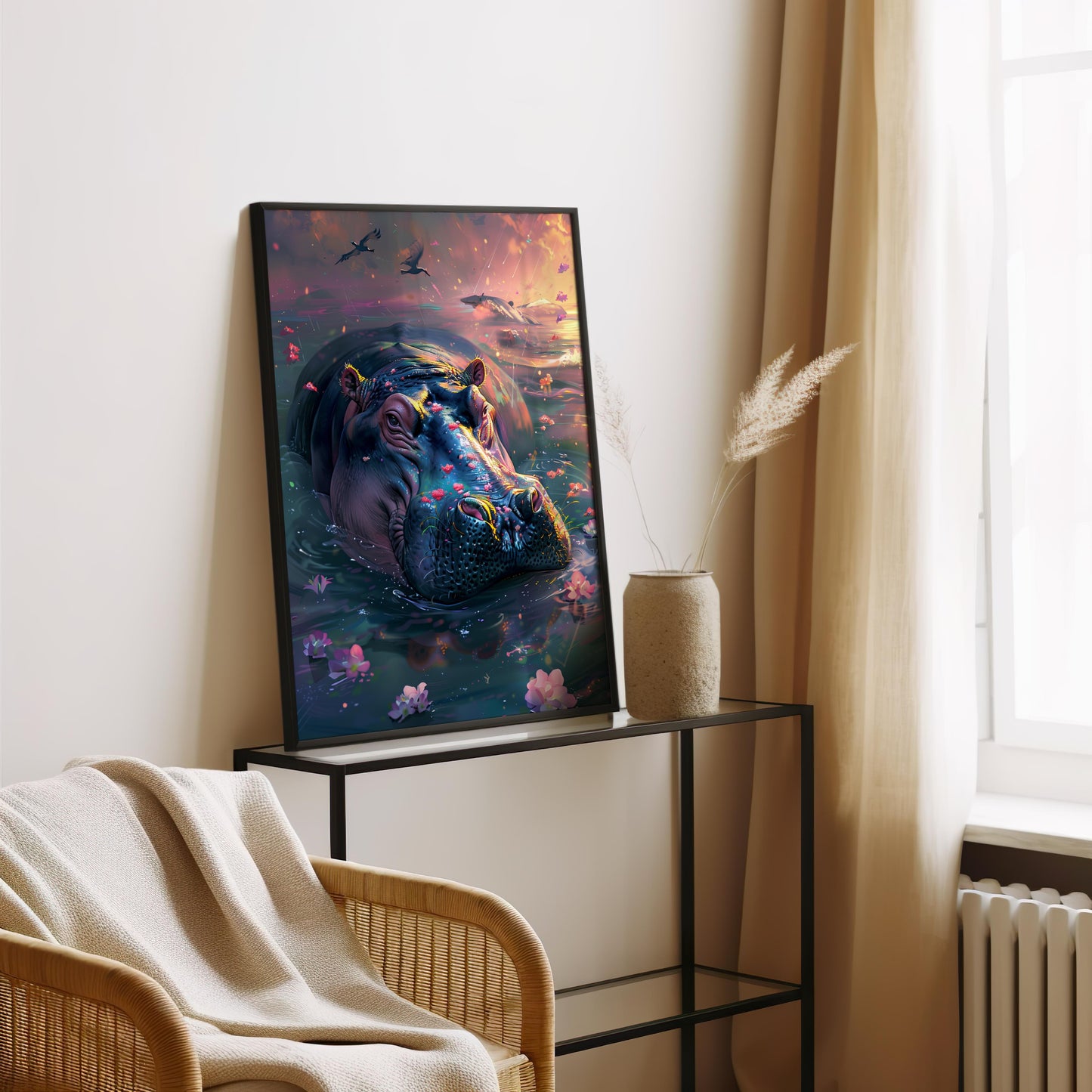 Twilight Serenity | Metal Framed Poster