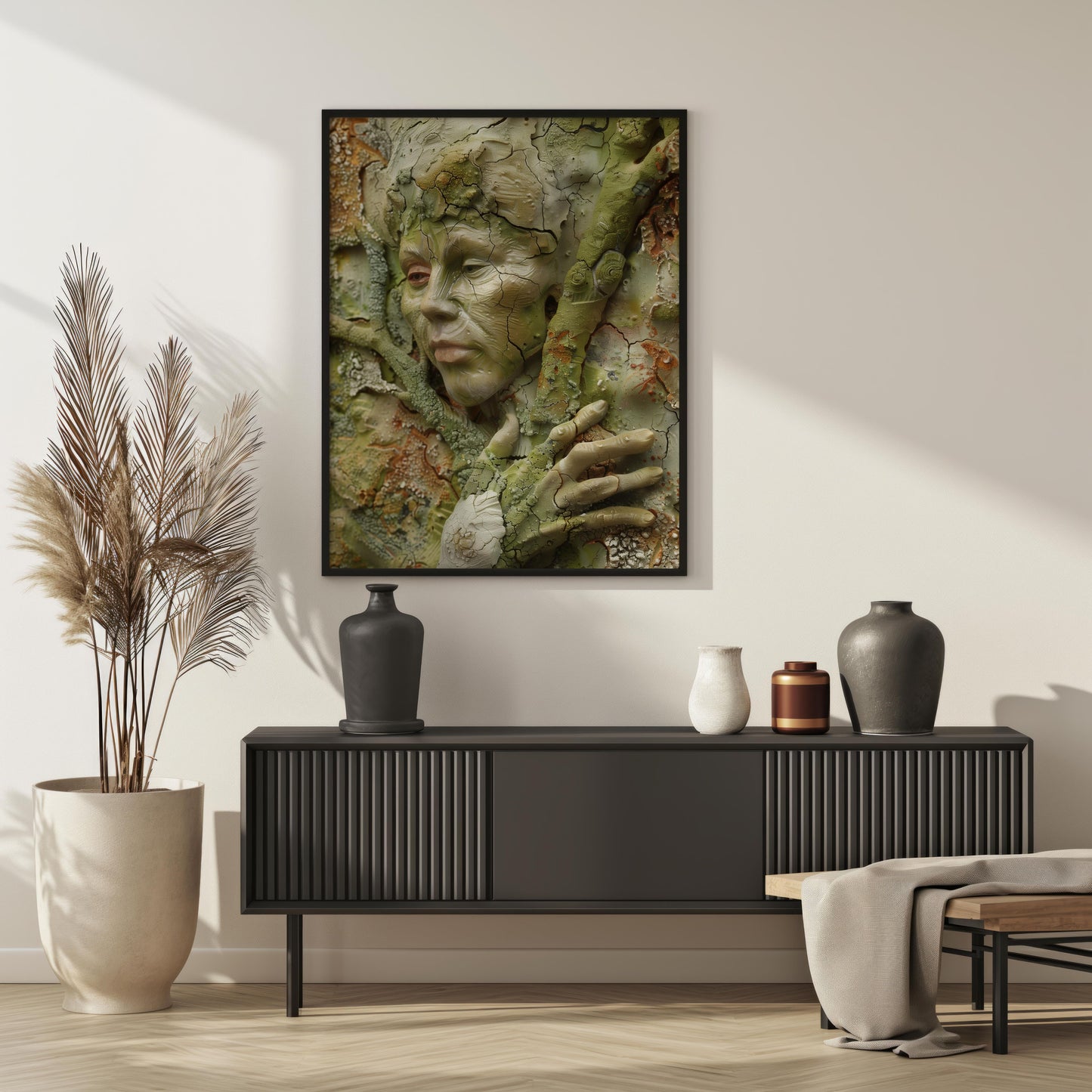 Whispers of the Forest | Brushed Aluminum Print