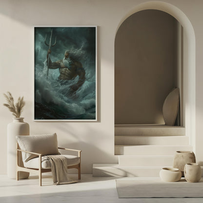 Poseidon's Fury | Canvas