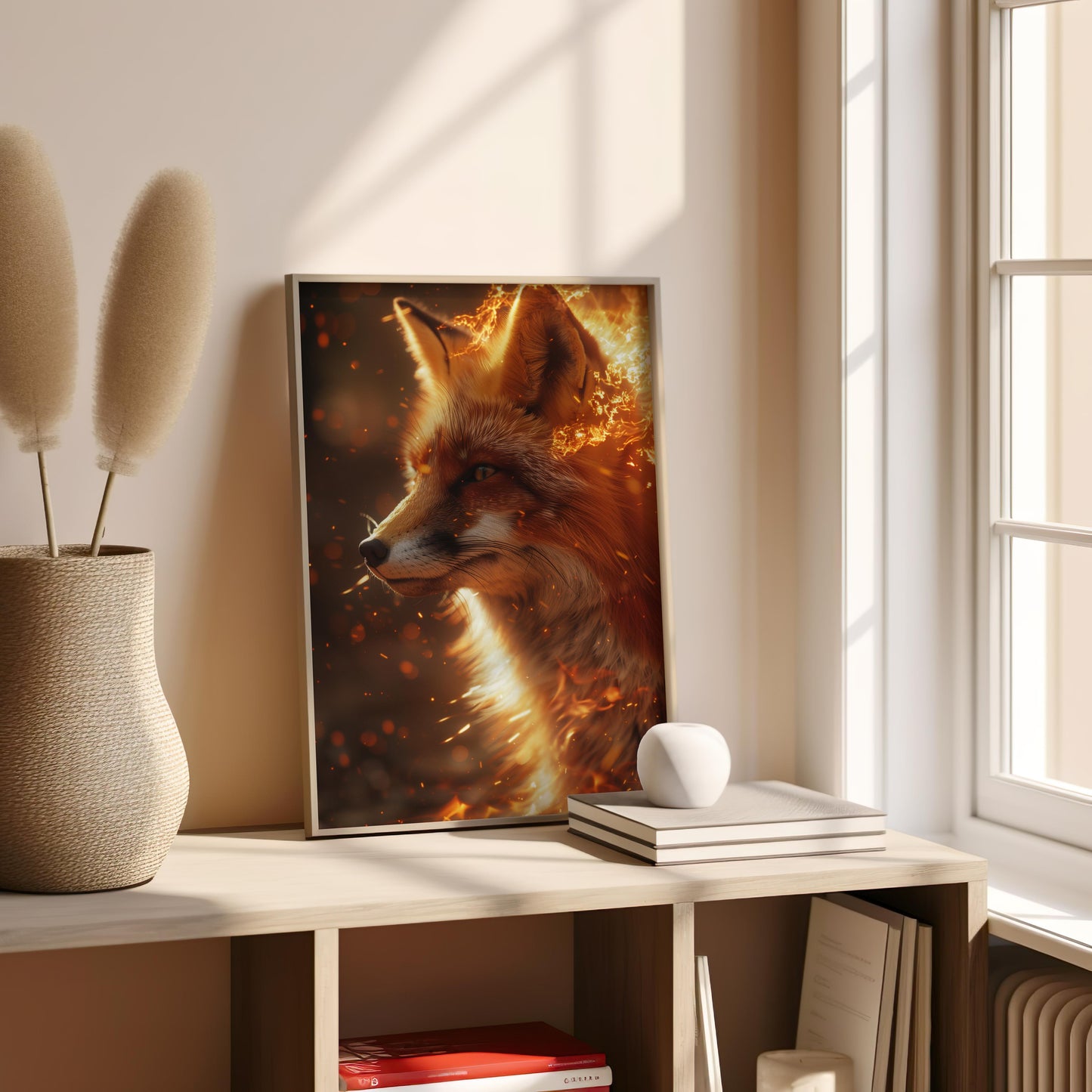 Blaze of Glory | Wooden Framed Poster