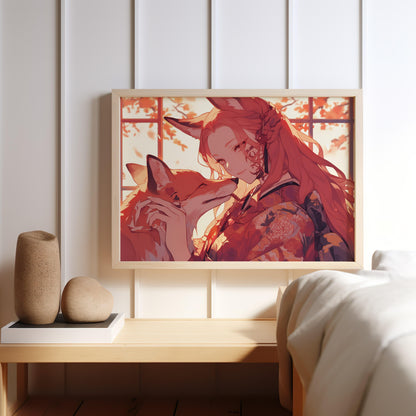 Harmony in Red | Poster Print