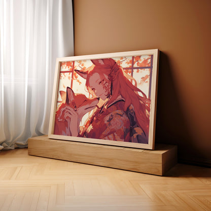 Harmony in Red | Poster Print