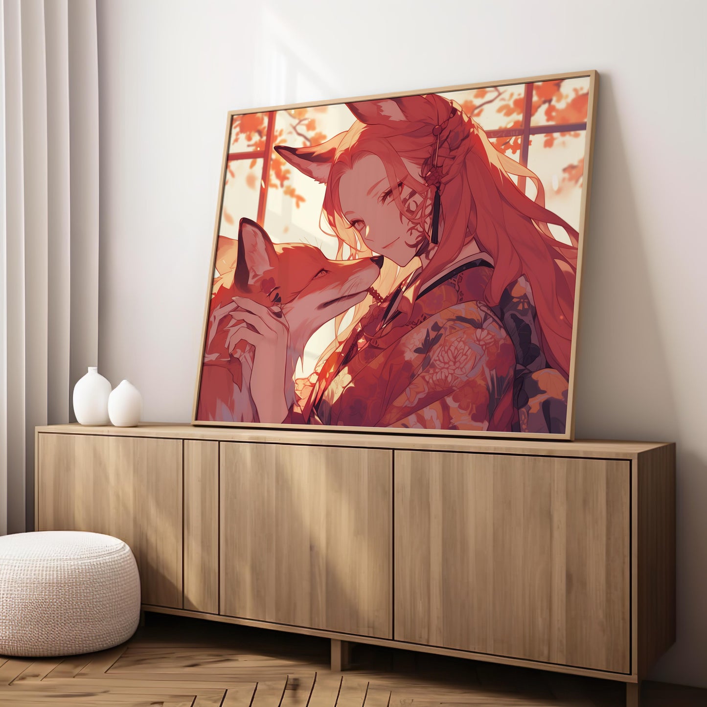 Harmony in Red | Canvas