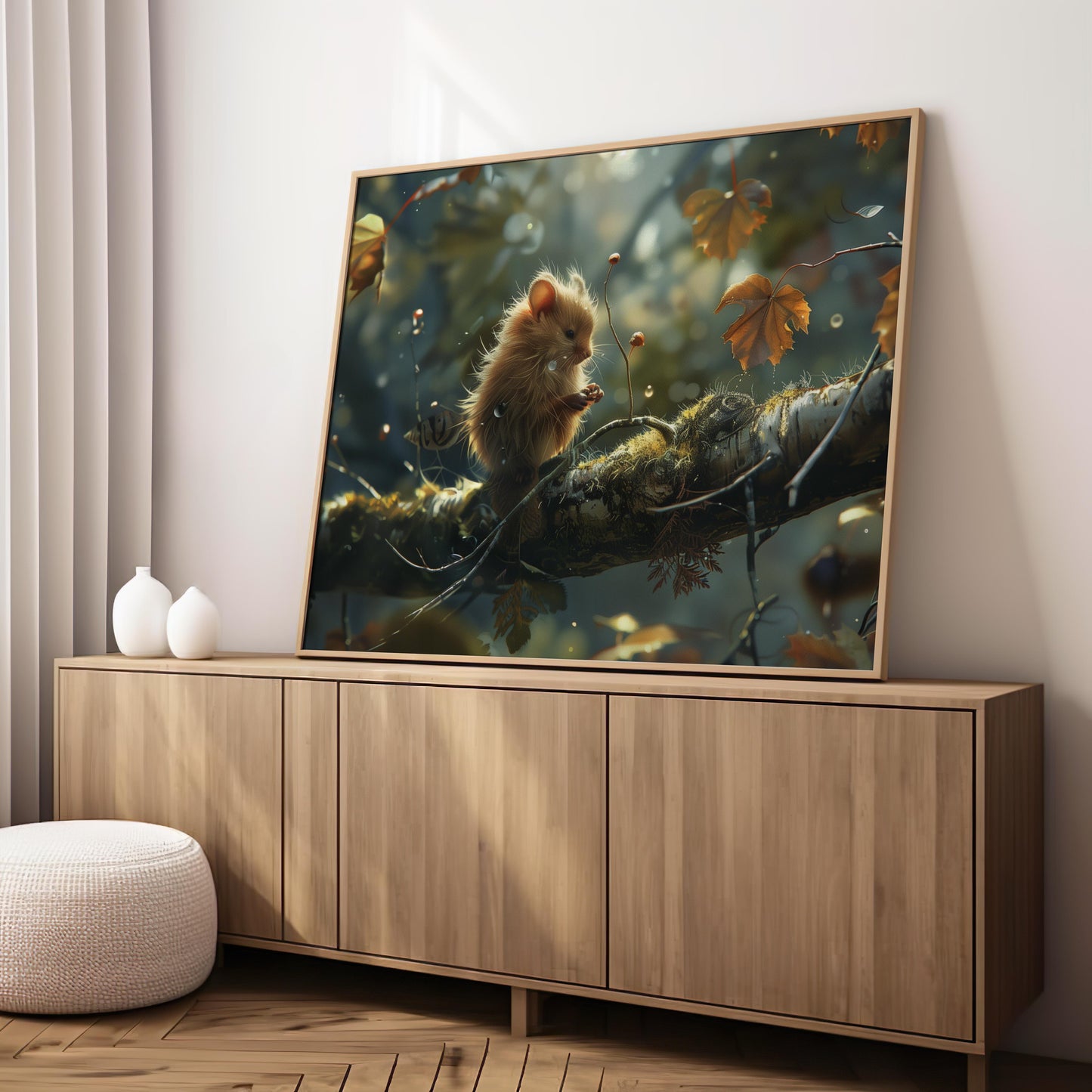 Autumn Whispers | Brushed Aluminum Print