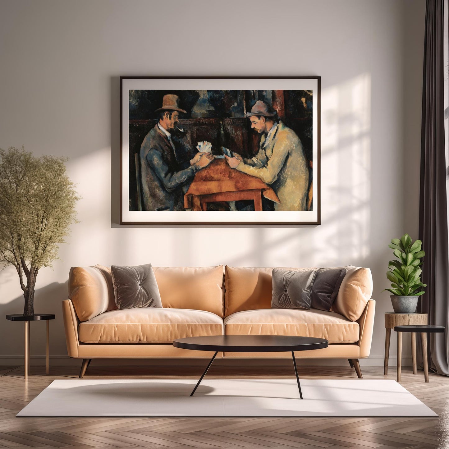 The Card Players | Acrylic Print