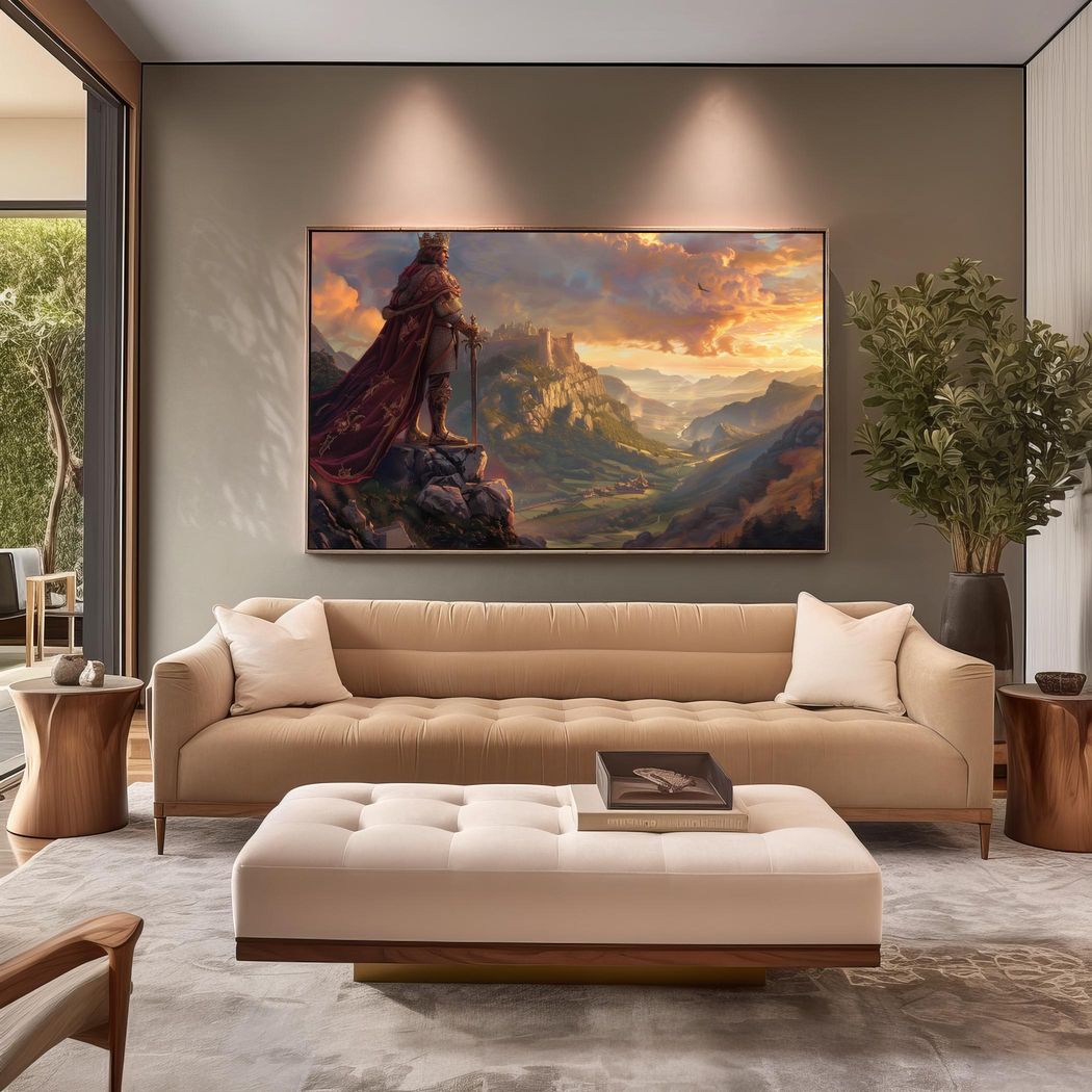 Majesty Over the Realm | Canvas