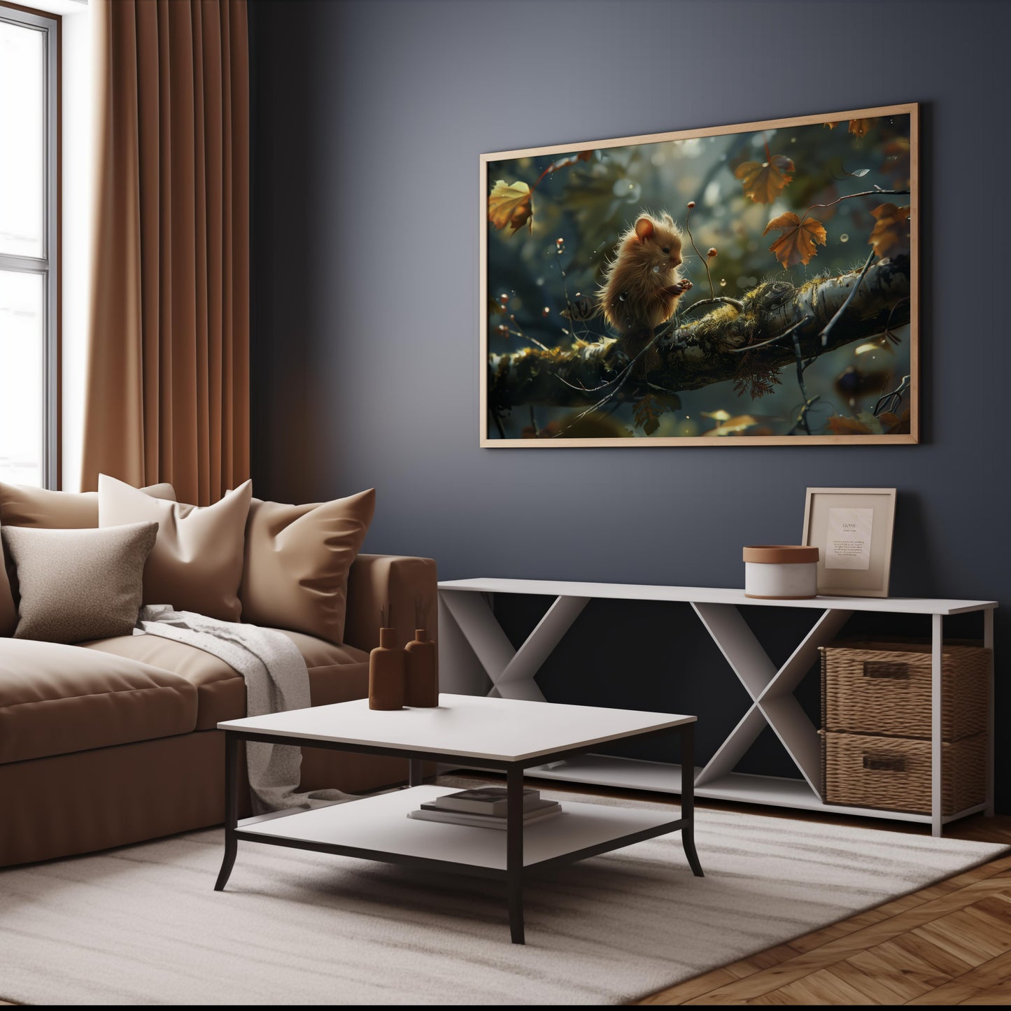 Autumn Whispers | Premium Wooden Framed Poster