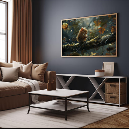 Autumn Whispers | Brushed Aluminum Print