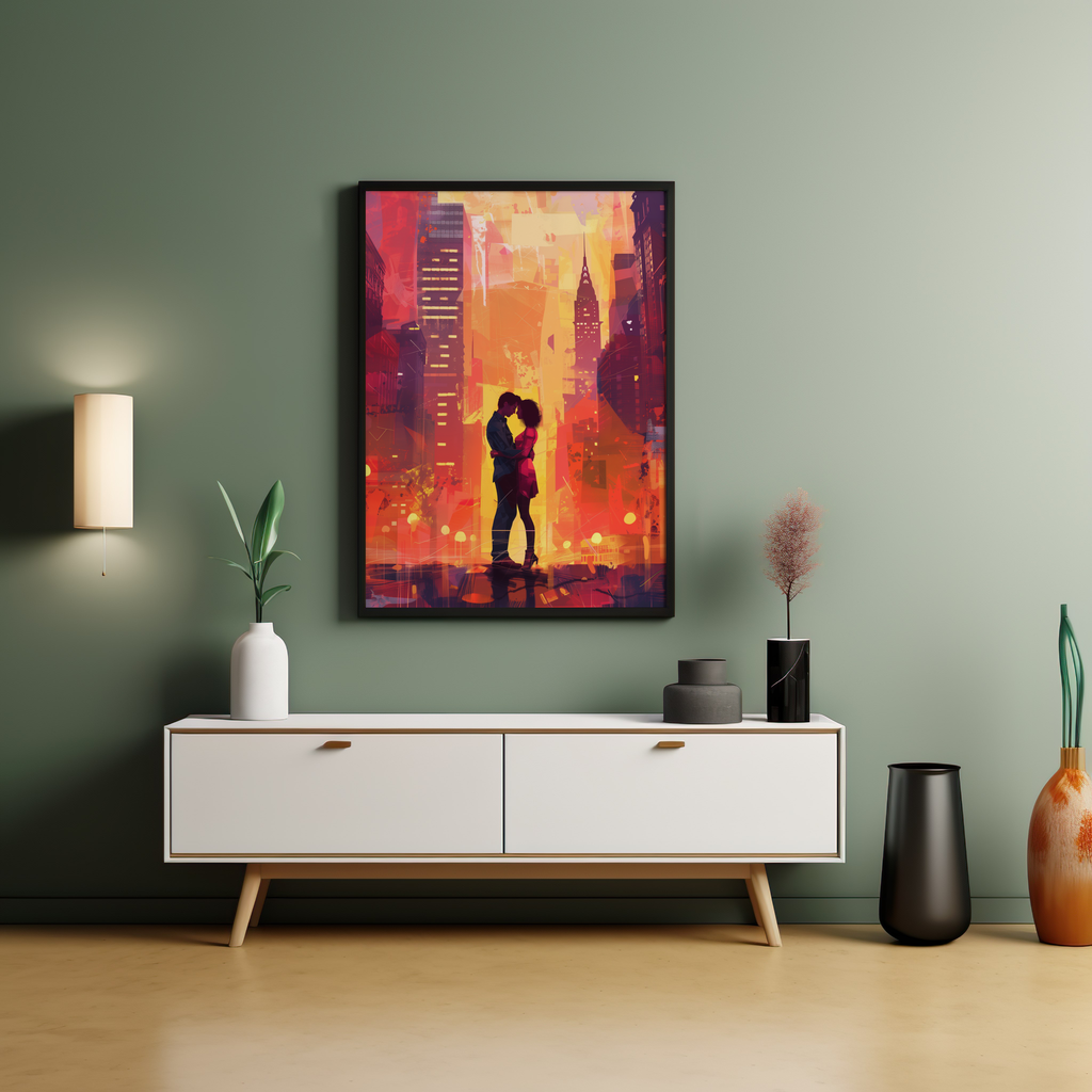 Urban Romance | Poster with Hanger