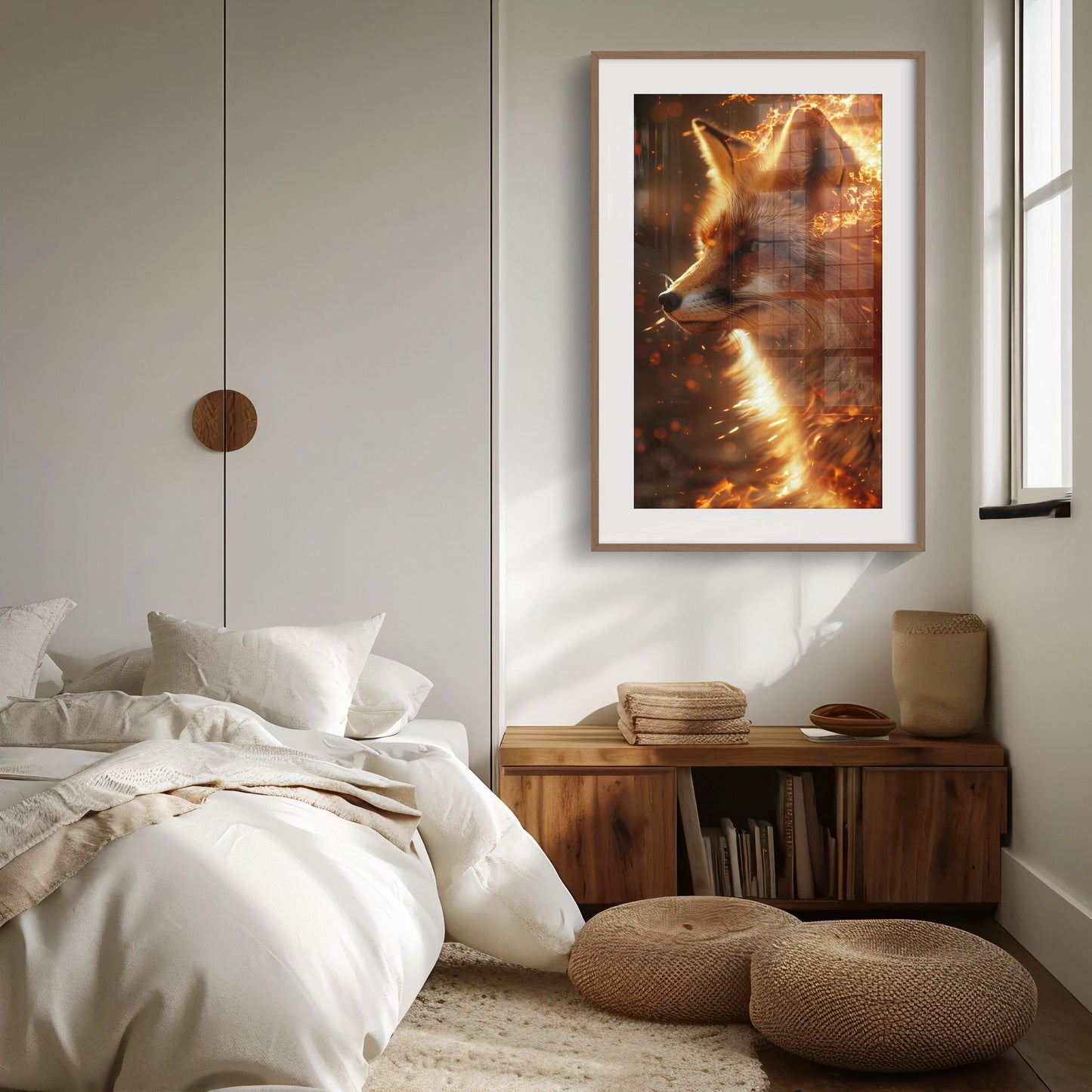 Blaze of Glory | Wooden Framed Poster