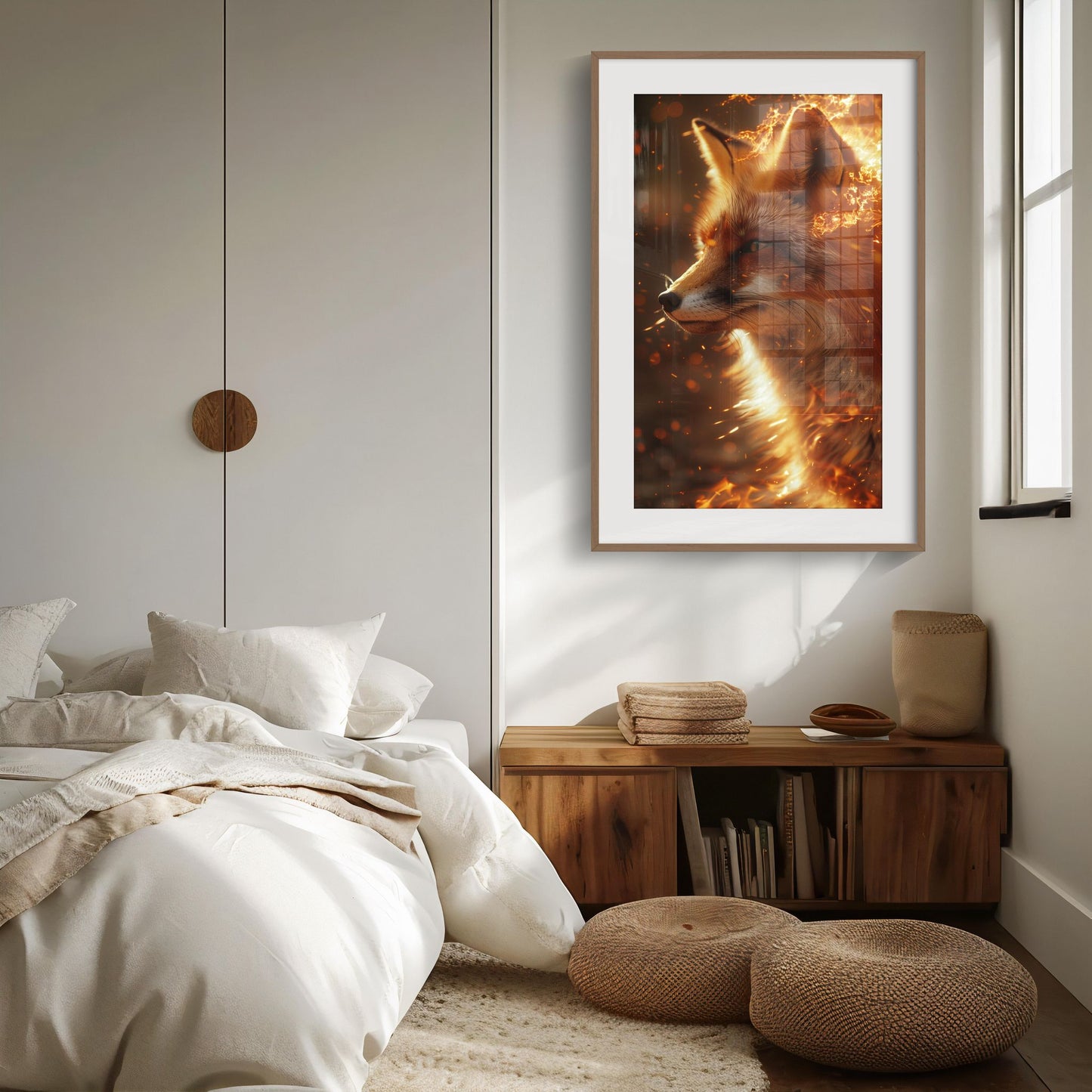 Blaze of Glory | Poster with Hanger