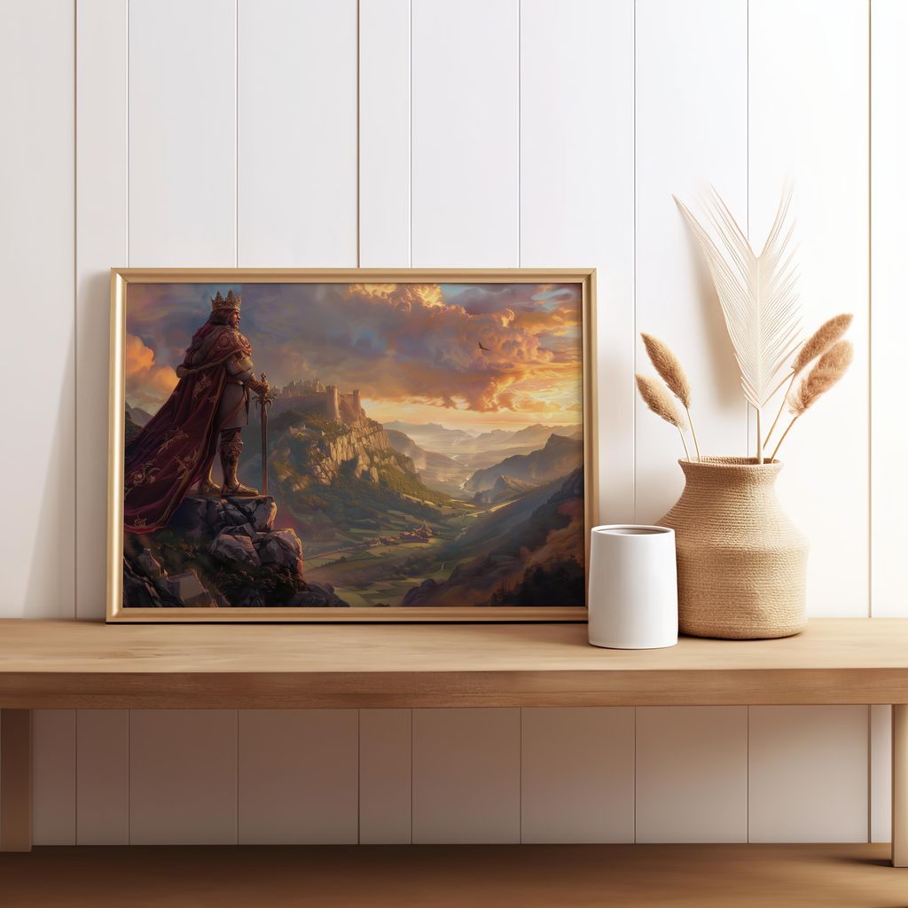 Majesty Over the Realm | Canvas