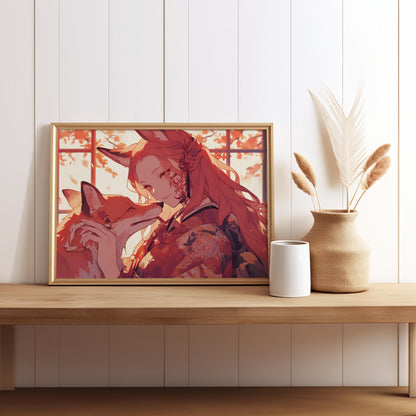 Harmony in Red | Canvas