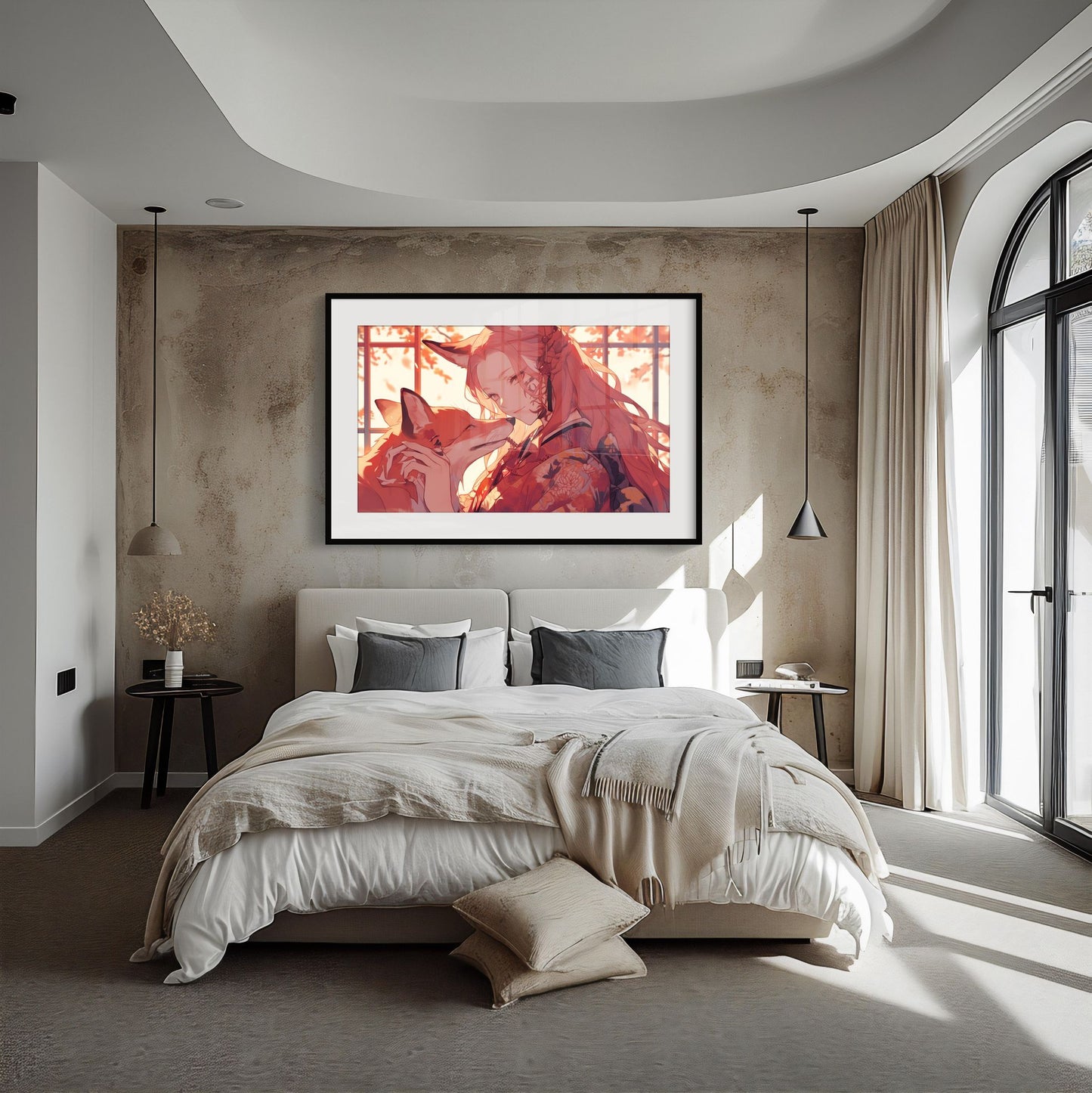 Harmony in Red | Poster Print