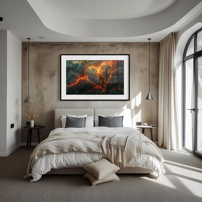 Heart of the Cosmos | Brushed Aluminum Print