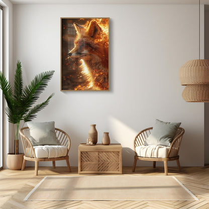 Blaze of Glory | Poster with Hanger