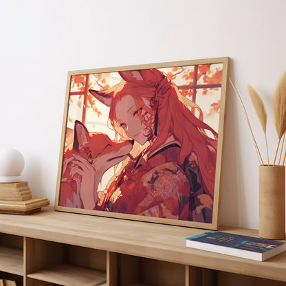 Harmony in Red | Canvas