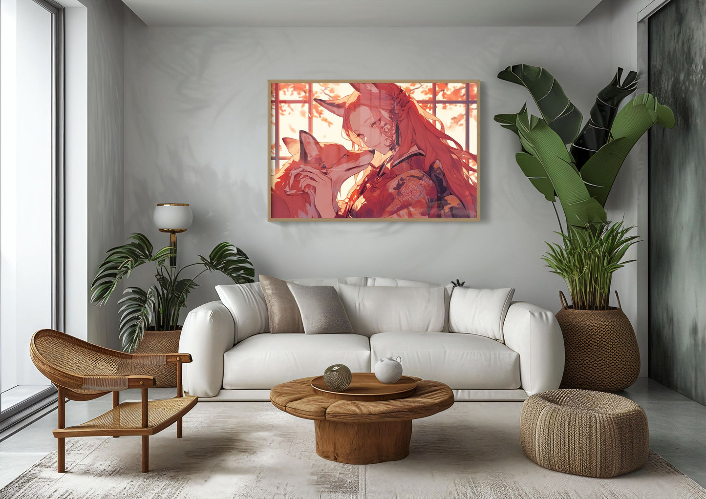 Harmony in Red | Poster Print