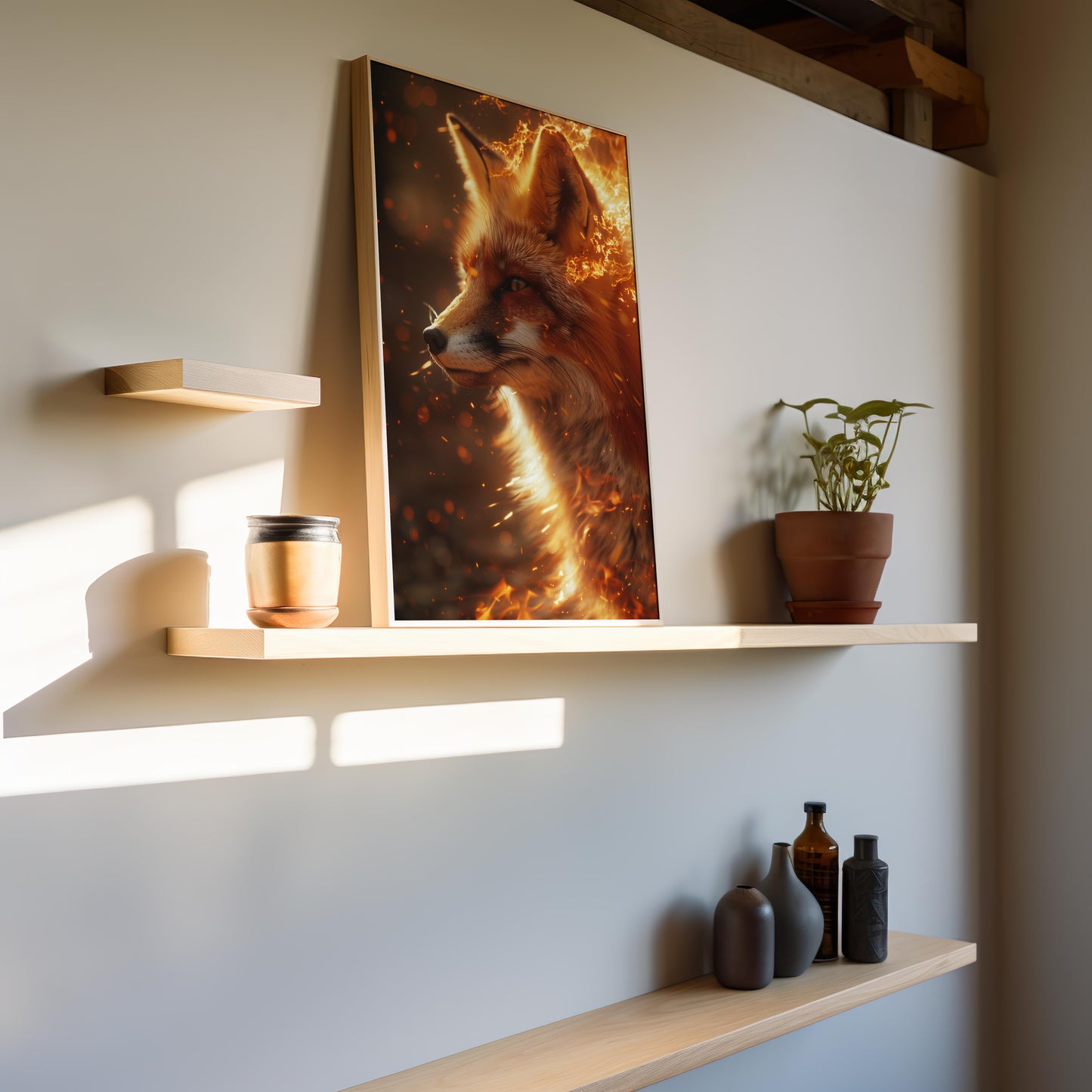 Blaze of Glory | Poster with Hanger