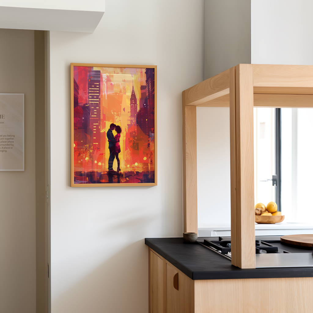 Urban Romance | Brushed Aluminum Print