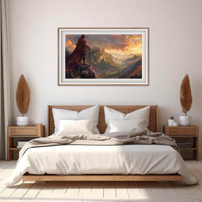 Majesty Over the Realm | Metal Framed Poster