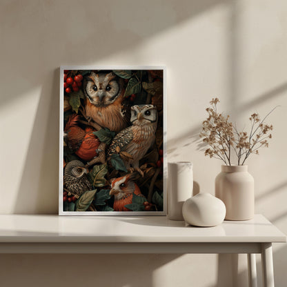 Avian Symphony | Premium Wooden Framed Poster