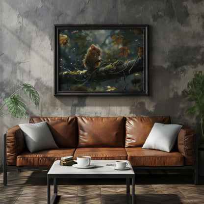 Autumn Whispers | Brushed Aluminum Print