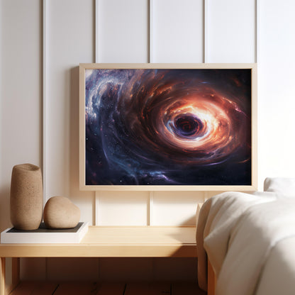 Vortex of Creation | Metal Framed Poster