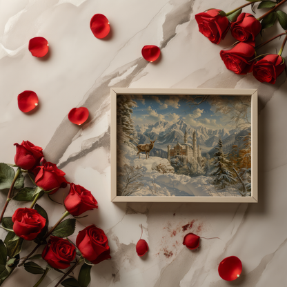 Whispering Winter Wonderland | Wooden Framed Poster