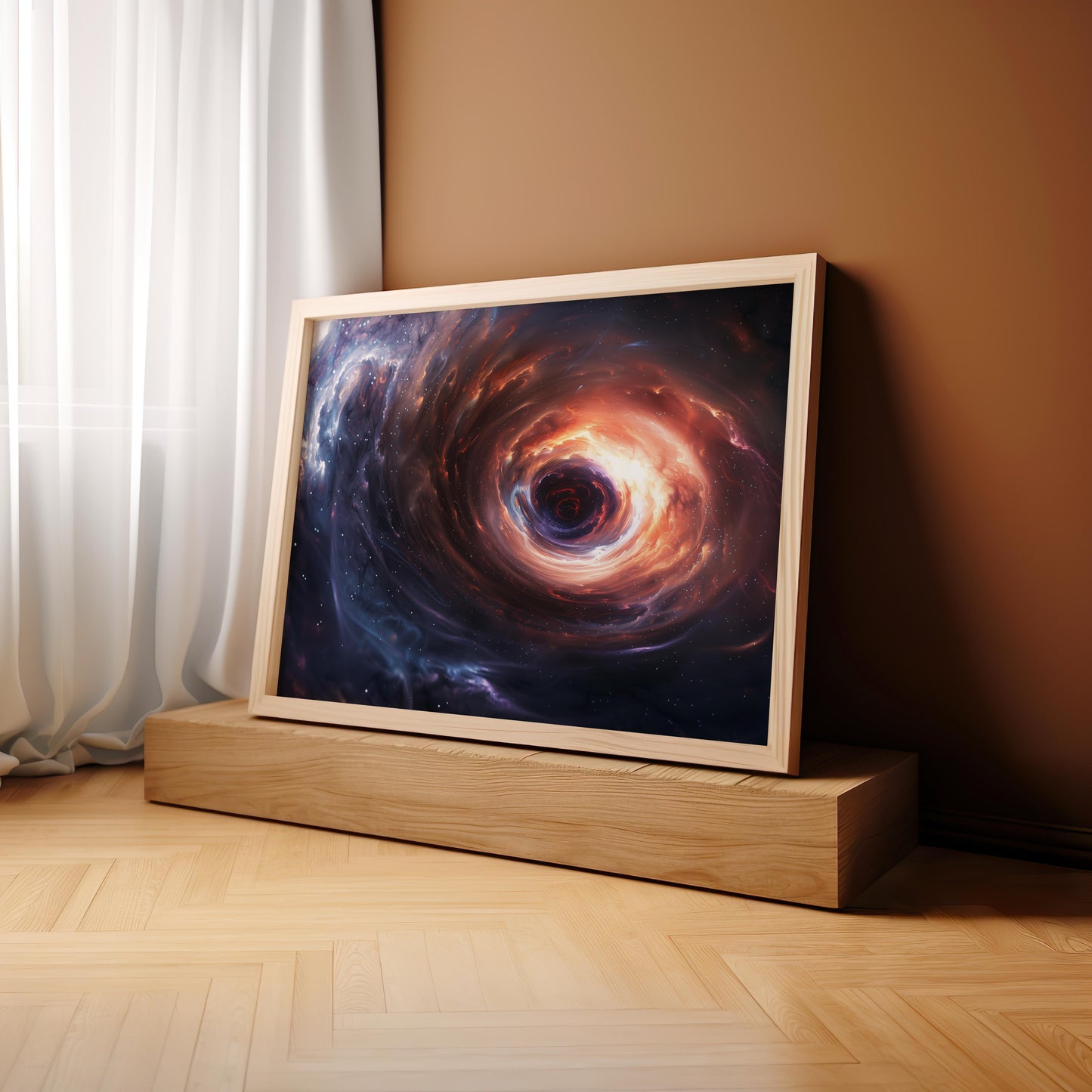 Vortex of Creation | Brushed Aluminum Print