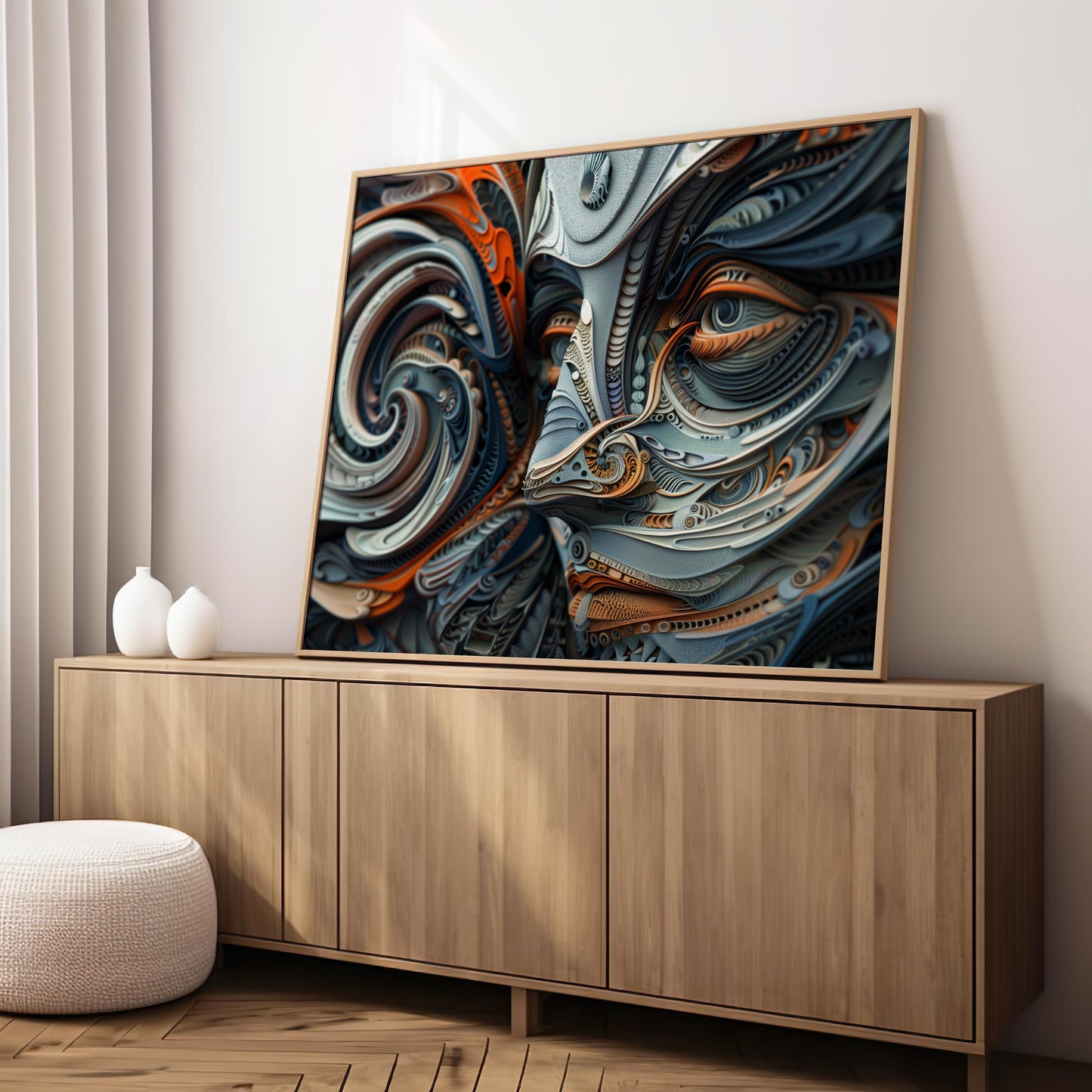 Spiral Dreamscape | Metal Framed Poster