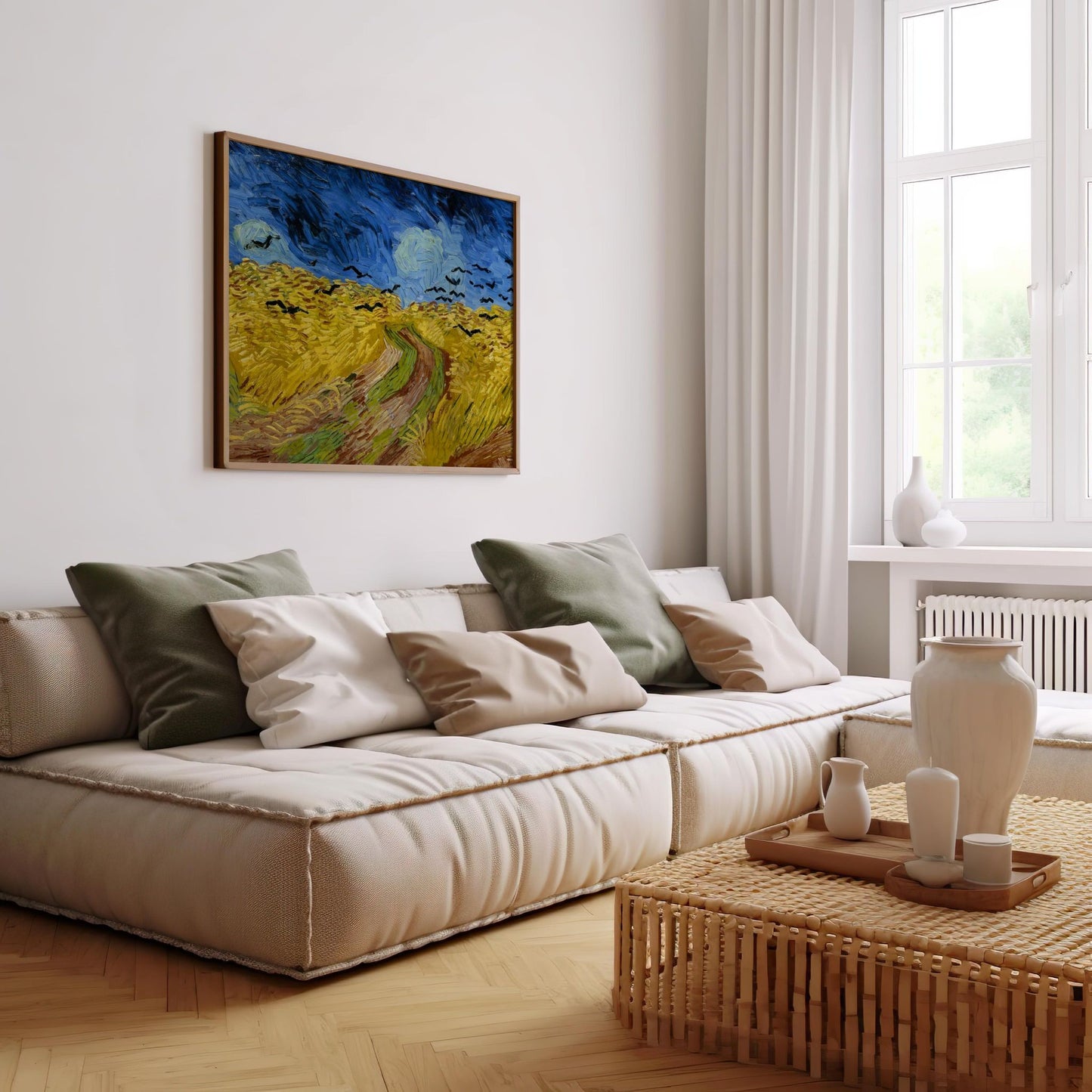 Wheatfield with Crows | Canvas