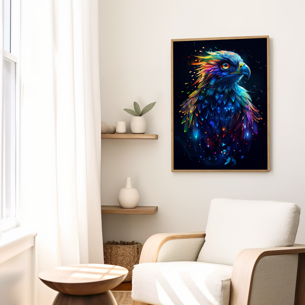 Spectral Visionary of the Skies | Canvas